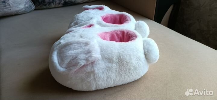 Тапочки зайчики