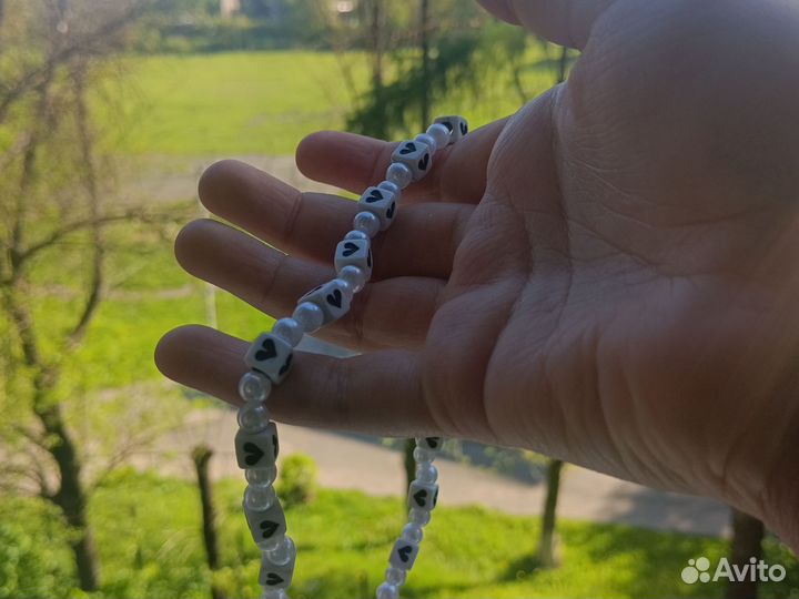 Чокер из бисера