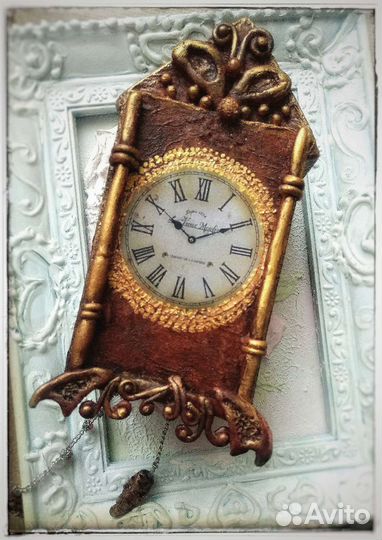 Елочная игрушка Часы