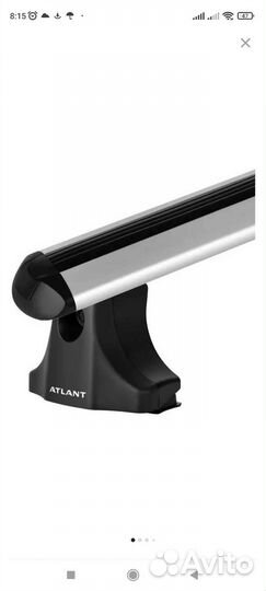 Багажник на крышу Атлант renault Logan 2