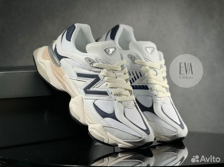 Кроссовки NEW balance 9060 white navy