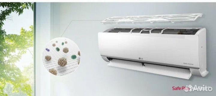 Сплит-система LG DC09RH inverter R32