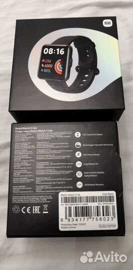 Смарт часы xiaomi redmi watch 2 lite