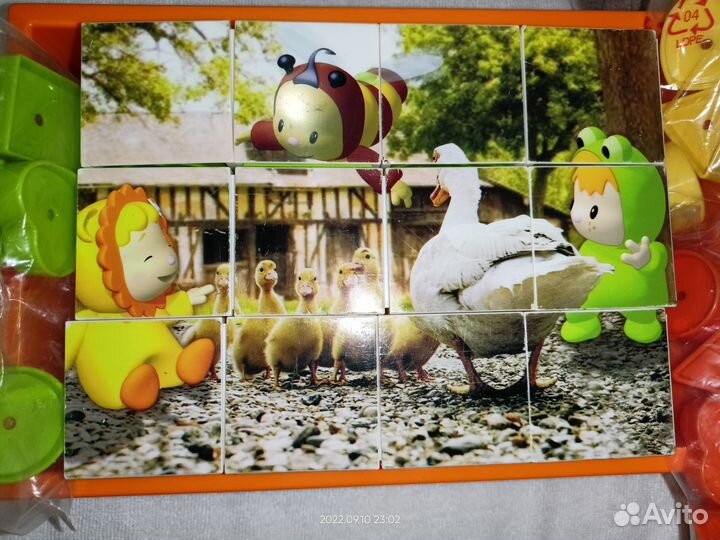 Кубики-пазлы Smoby