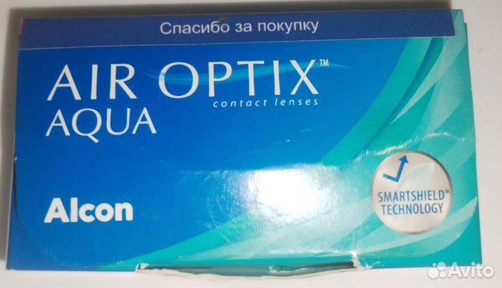 Линзы контактные alcon Air Optix Aqua 6 штук
