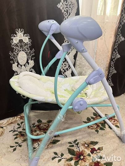 Детские электрокачели для новорождённых