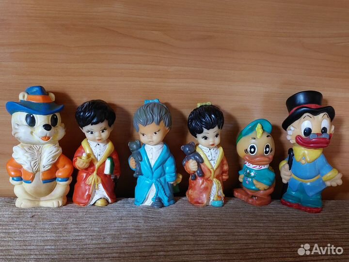 Резиновые игрушки СССР