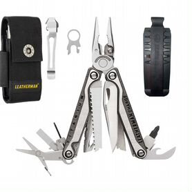 Leatherman Charge + TTI, чехол, клипса, 6 бит новы