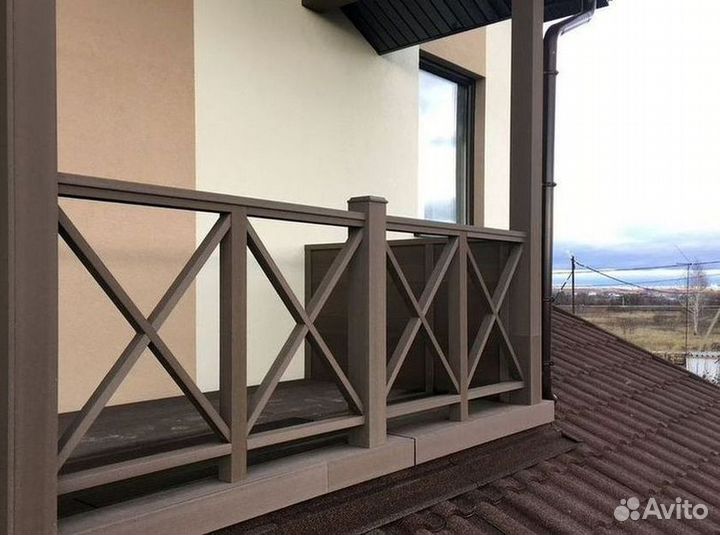 Ограждения из дпк