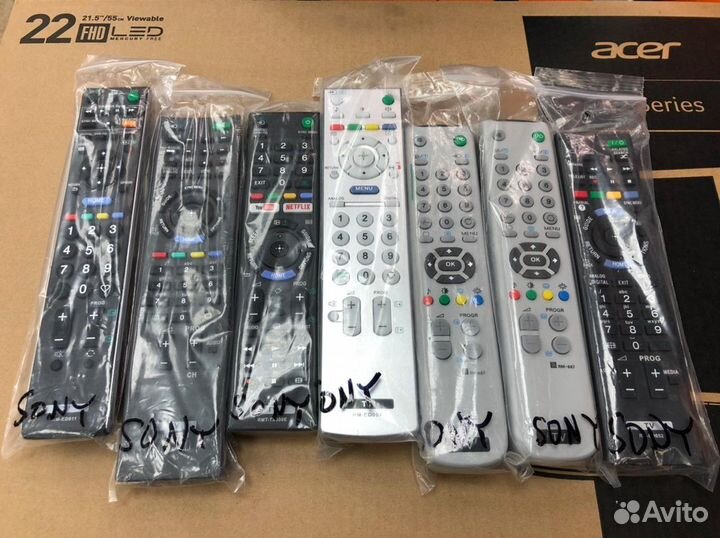 Пульты для телевизора Sony
