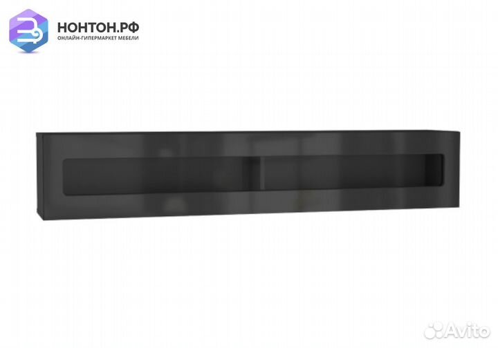 Шкаф навесной Point тип-51 черный глянец / черный
