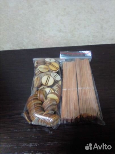 Набор фитилей из вишни и фитиледержателей