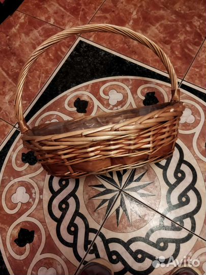 Корзина плетеная для хранения