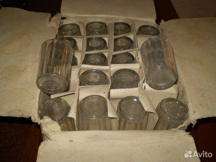 Стакан граненый СССР 100 грамм саз