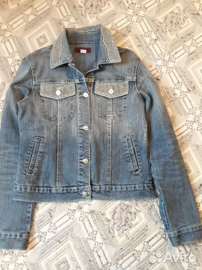 Джинсовый пиджак на девочку