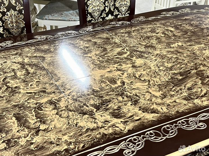 Стол раскладной 240х100 и стулья