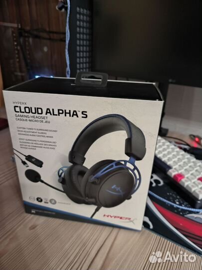 Наушники Hyperx Cloud Alpha S