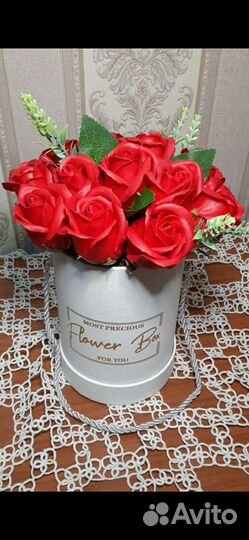 Мыльные розы на день матери