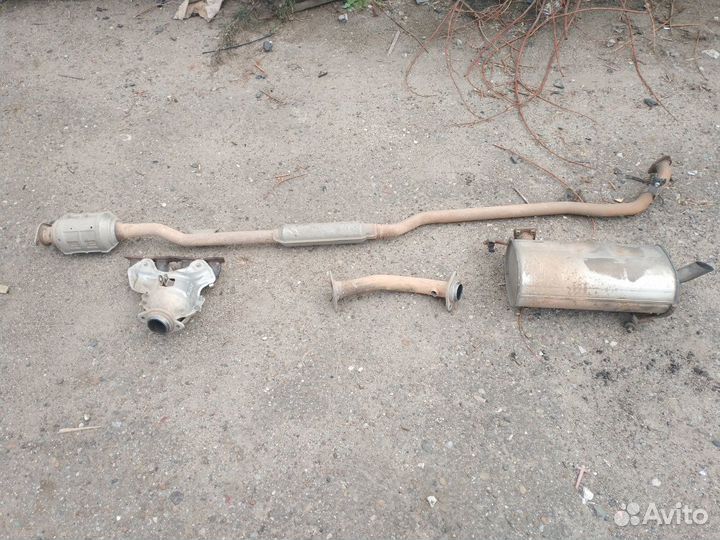 Выхлопная система Митсубиси Аутлендер 3