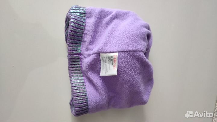 Шапка для девочки pelican 52-53