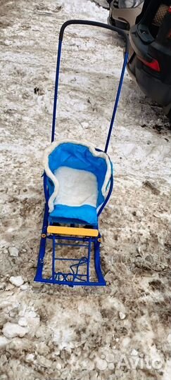 Санки на колесах