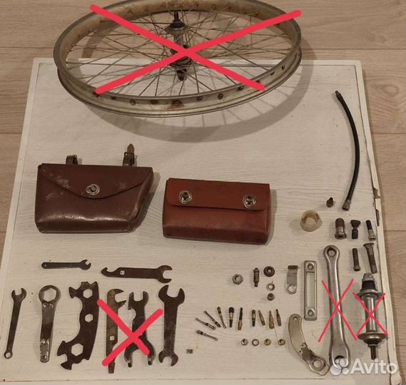 Остатки велосипеда Кама