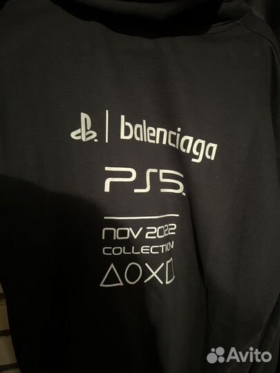 В Наличии Balenciaga Ps5 Худи