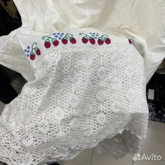 Старинное домотканое платье 0146 (Сзр)