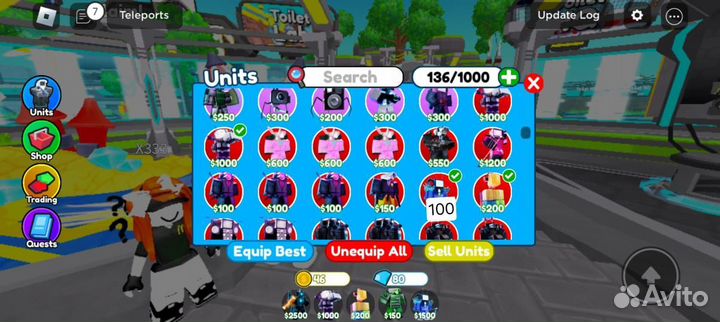 Юниты toilet tower defense