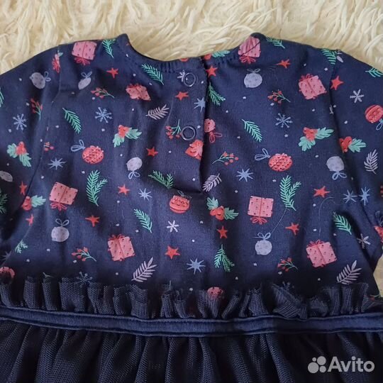 Платье для девочки 86
