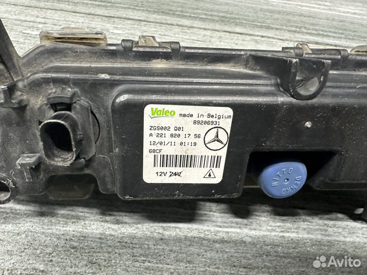Дхо дневной ходовой огонь mercedes W221