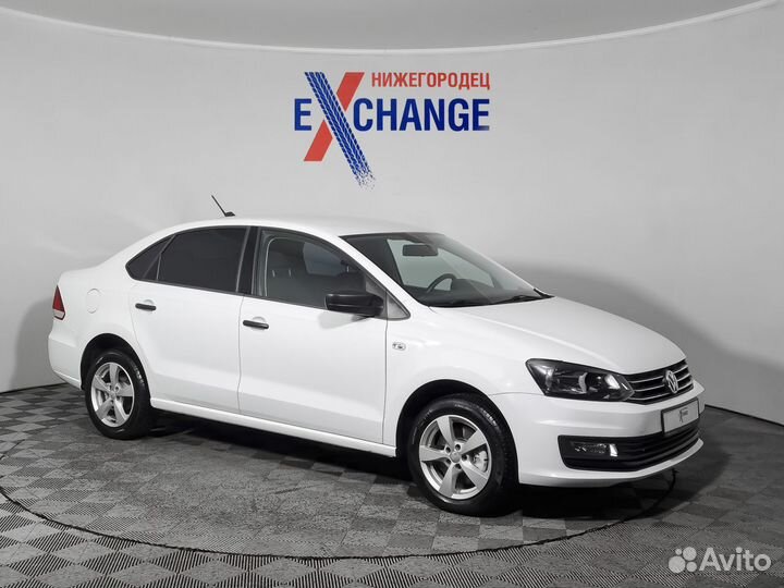 Volkswagen Polo 1.6 AT, 2018, 135 000 км