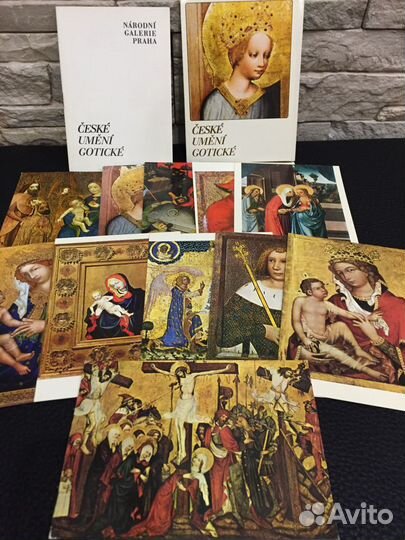 Комплект открыток Чешское готическое искусство