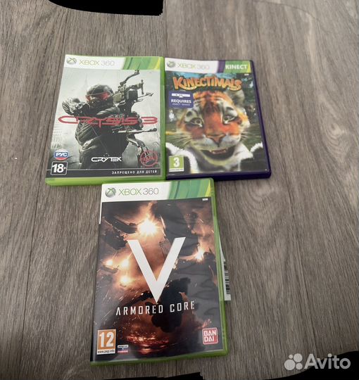 Комплект игр на xbox 360