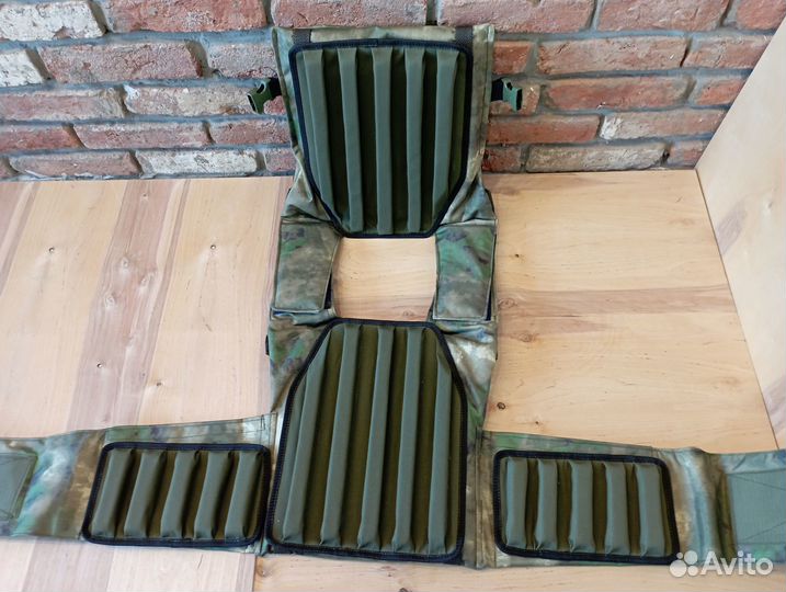 Бронежилет с пластинами Бр4 Мох