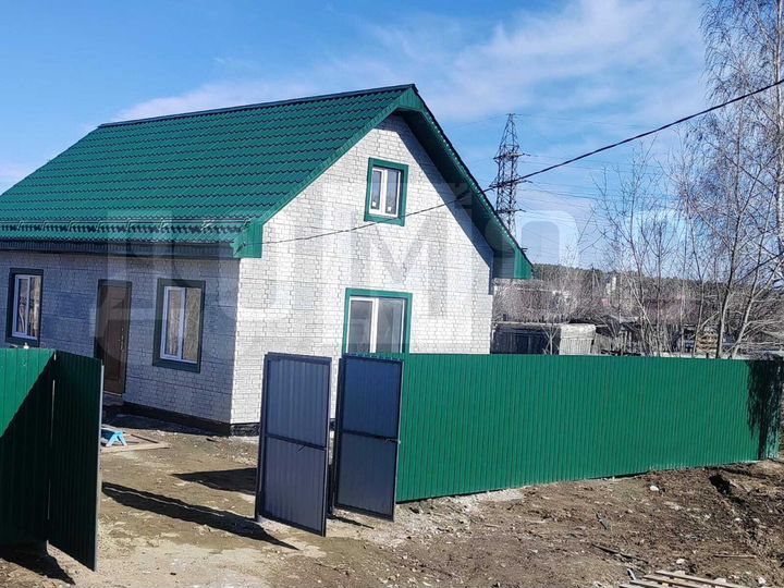 Коттедж 85,6 м² на участке 13 сот.