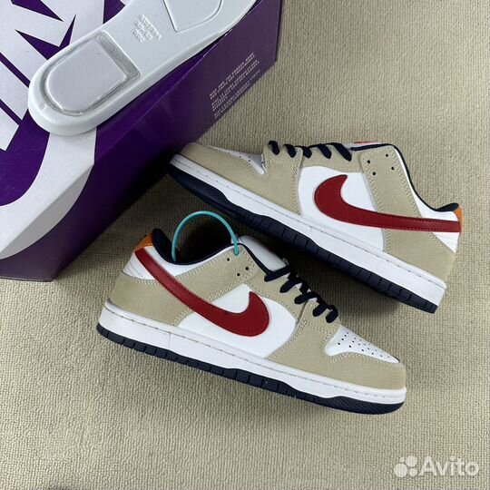 Кроссовки под заказ SB Dunk Low Crimson