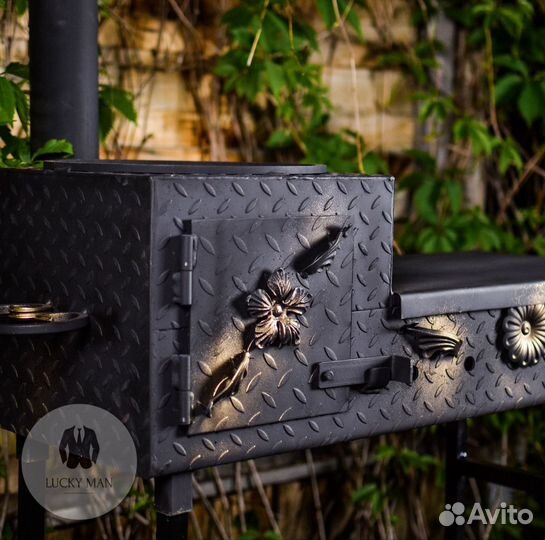 Шикарный мангал 4 мм (подарочный)