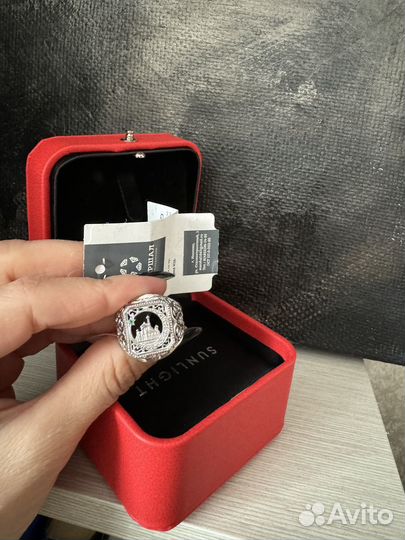 Серебряное кольцо мужское 925