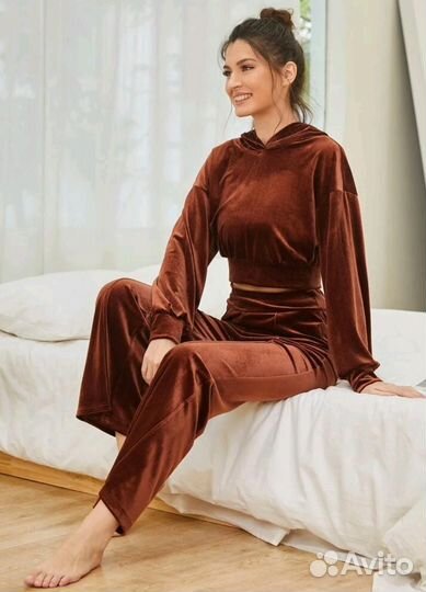 Костюм бархатный домашний