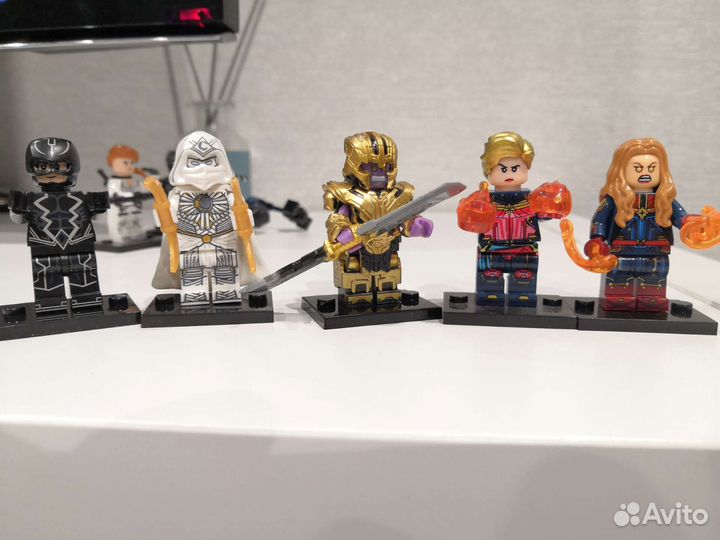 Lego минифигурки человечки марвел marvel