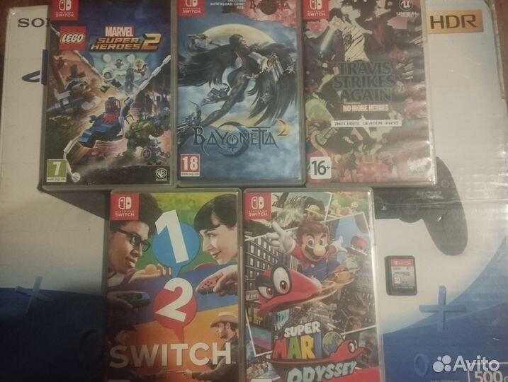 Nintendo switch игры картриджи