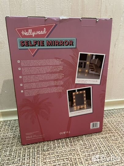 Гримерное зеркало на батарейках