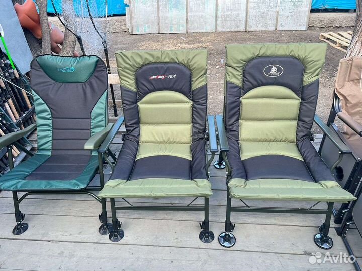 Карповое Кресло Раскладушка нагрузка 150кг