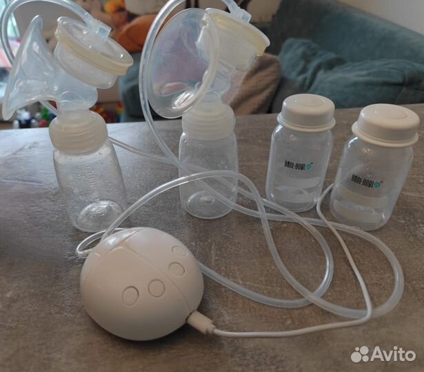 Молокоотсос электрический двойной