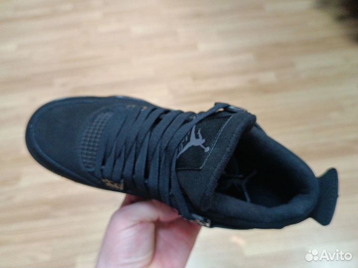 Кроссовки Nike air Jordan 4 Black Cat