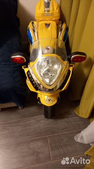 Детский мотоцикл на аккумуляторе бу