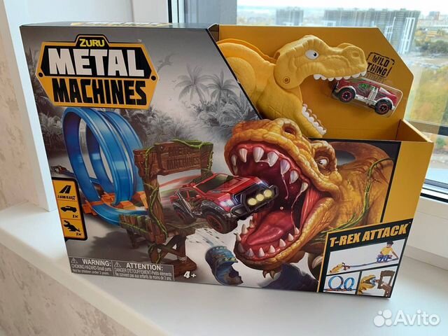 Трек Metal Machines T-Rex "Динозавр" новый