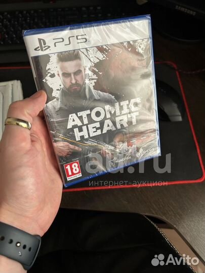 Atomic heart ps5 диск (полностью на русском)