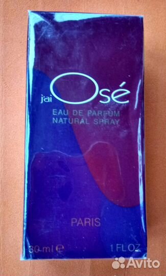 Духи Jai Ose, 30 мл